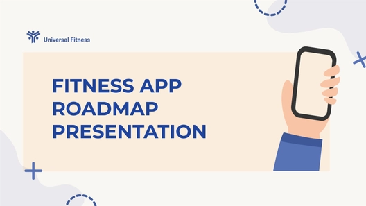 Fitness App Roadmap Presentation Template