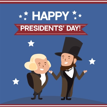 Free Presidents' Day Celebration Clipart Template to Edit Online