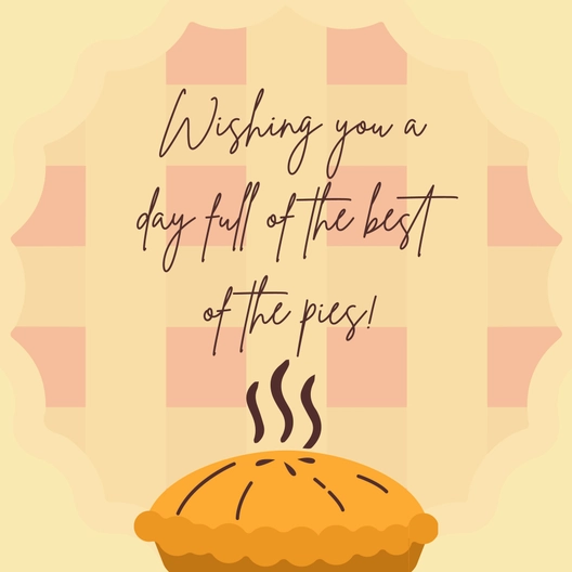 National Pie Day Whatsapp Post
