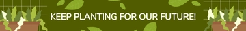 Free Arbor Day Website Banner Template to Edit Online