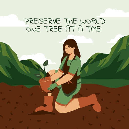 Arbor Day Instagram Post
