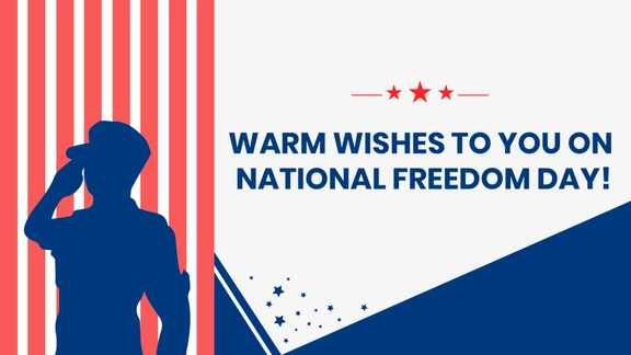 National Freedom Day Wishes Background