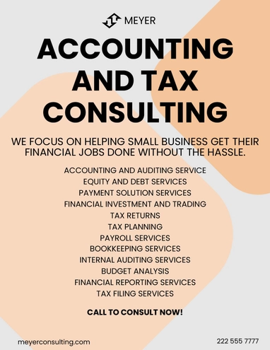 Consulting Handbill Template