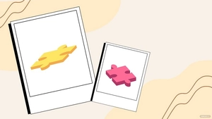 National Puzzle Day Image Background