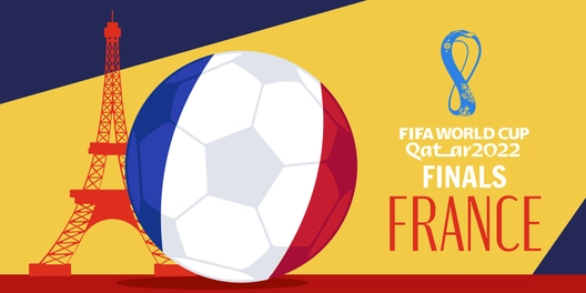 FIFA World Cup 2022 France Finals Banner