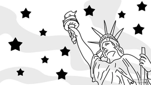 National Freedom Day Drawing Background