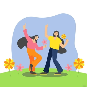 Happy Spring Vector