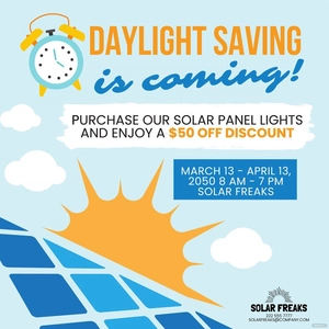 Daylight Saving Flyer Vector