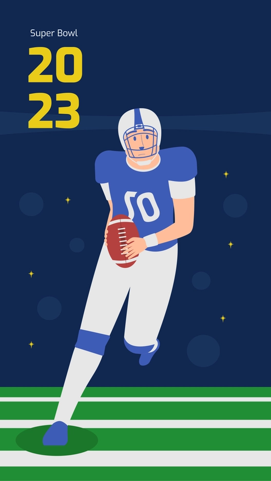 Super Bowl 2023 iPhone Background