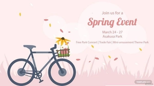 Spring Invitation Background