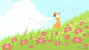 Happy Spring Background