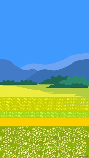 Spring iPhone Background