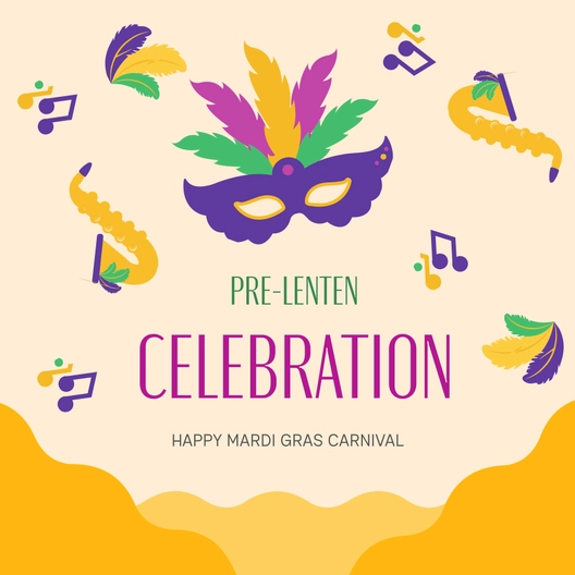 Mardi Gras Carnival FB Post