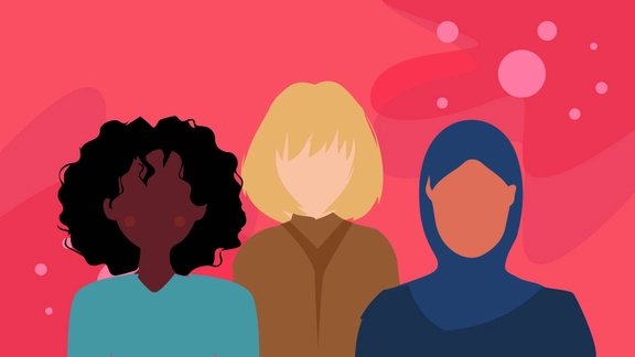Happy International Women's Day Background