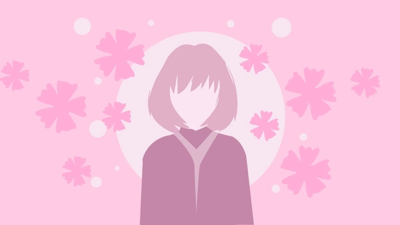 International Women's Day Cartoon Background