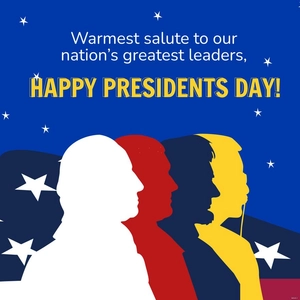 Presidents' Day Instagram Post