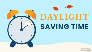 Daylight Saving Image Background
