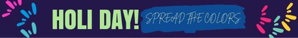 Free Holi Website Banner