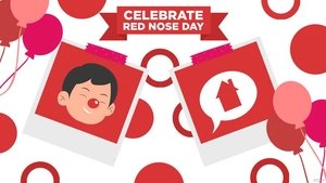 Red Nose Day Image Background