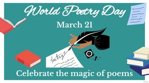 World Poetry Day Flyer Background