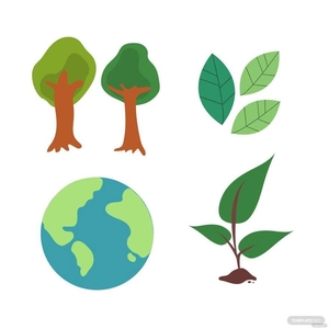 Earth Day Clipart Vector