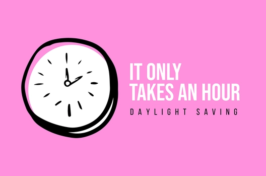Daylight Saving Banner