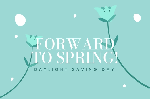 Daylight Saving Website Banner