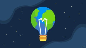 High Resolution Earth Hour Background