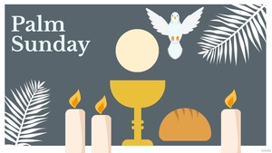 High Resolution Palm Sunday Background