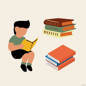 National Library Workers Day Clipart Vector