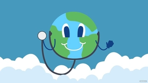 World Health Day Vector Background