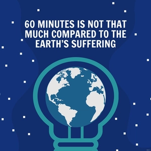 Earth Hour Instagram Post