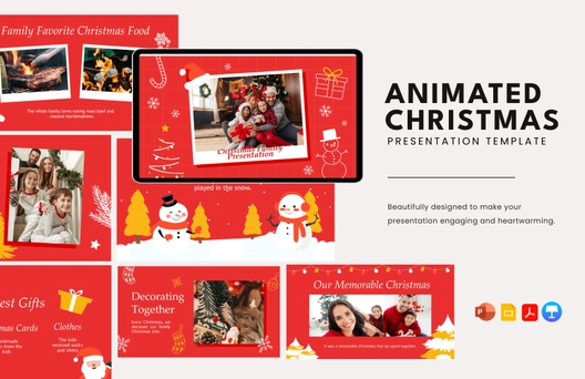 Animated Christmas Template