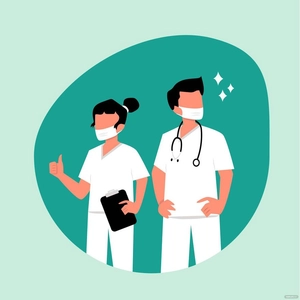 Happy National Nurses Day Vector