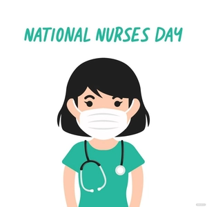 National Nurses Day Clipart Vector