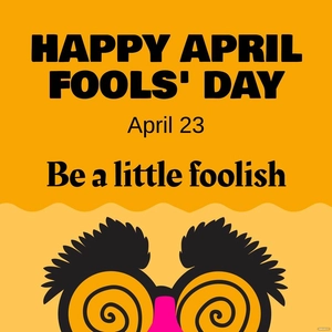 April Fools' Day Whatsapp Post