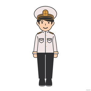 National Maritime Day Cartoon Vector