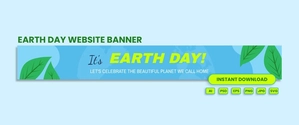 Earth Day Website Banner