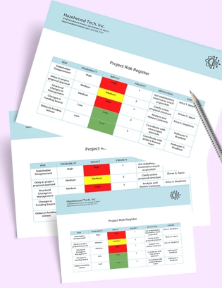 Project Register Template