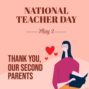 National Teacher Day Whatsapp Post