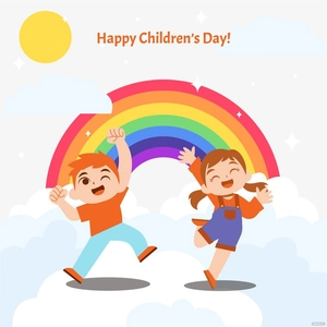 Happy Children's Day Vector