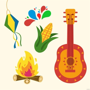 Festa Junina Clipart Vector