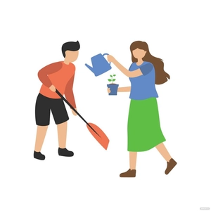 World Environment Day Cartoon Vector