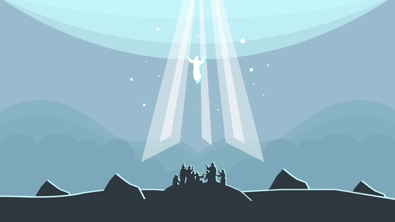Free High Resolution Ascension Day Background Template to Edit Online