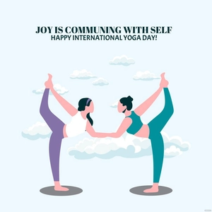 International Yoga Day Quote Vector