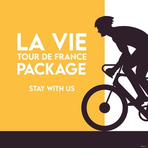 Tour de France Flyer Vector