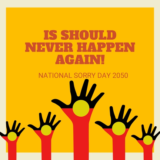 National Sorry Day Whatsapp Post