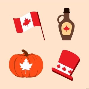 Canada Day Clipart Vector