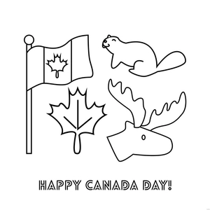 Canada Day Drawing Vector
