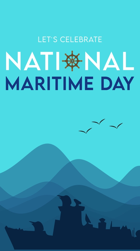 National Maritime Day iPhone Background